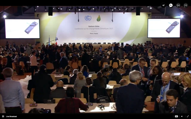 Filling plenary room