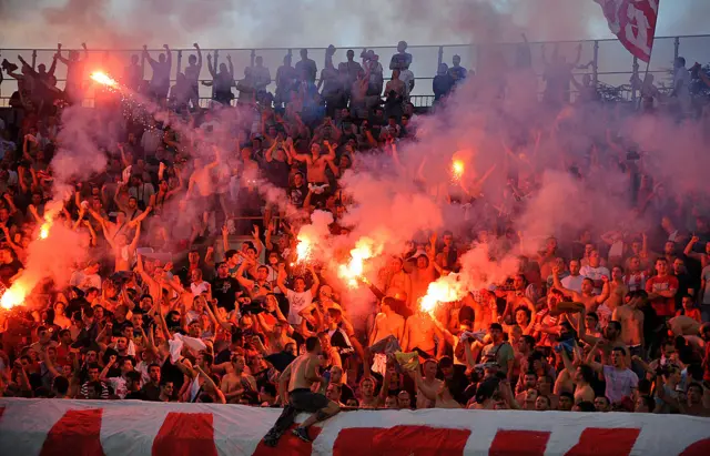 Red Star fans