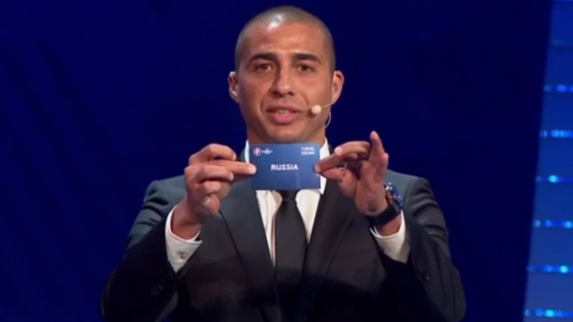 Russia drawn in England's group