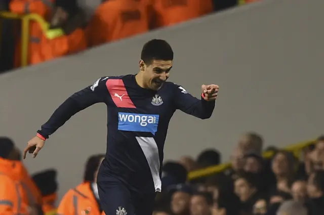 Mitrovic celebrates