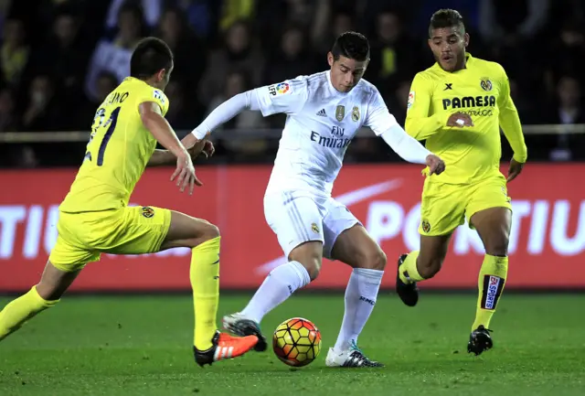 James Rodriguez in action