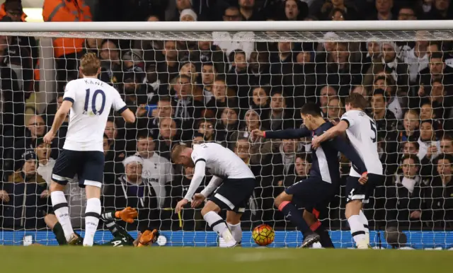 Mitrovic pokes the ball home