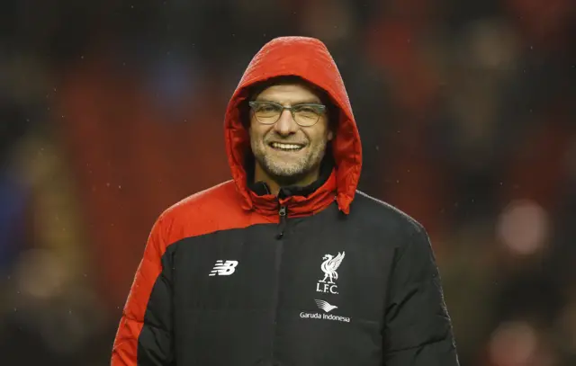 Liverpool manager Jurgen Klopp