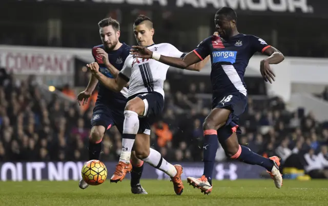 Eric Lamela of Tottenham