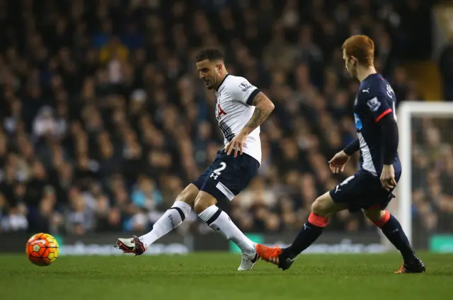 Kyle Walker of Tottenham