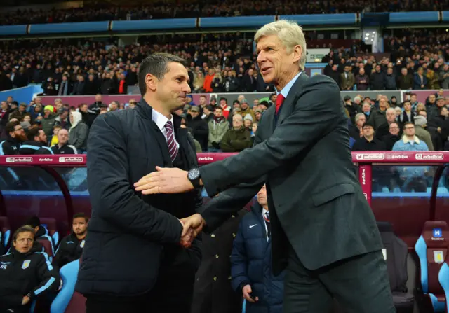 Remy Garde and Arsene Wenger