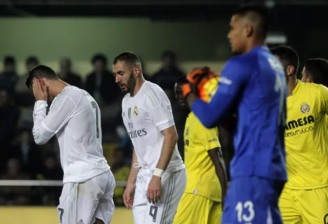 Real Madrid react after conceding