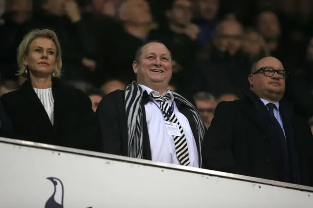 Newcastle owner Mike Ashley