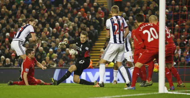 Craig Dawson scores for West Brom