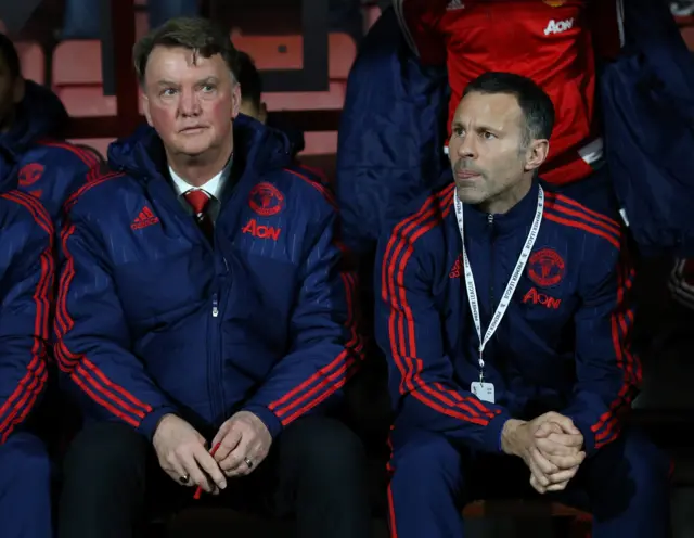 Louis Van Gaal and Ryan Giggs