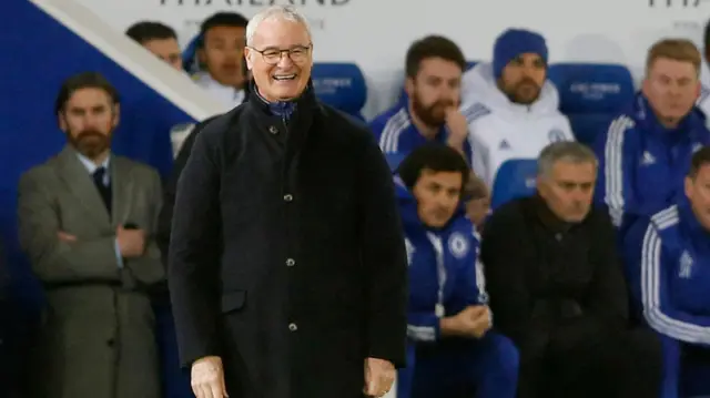 Claudio Ranieri smiles