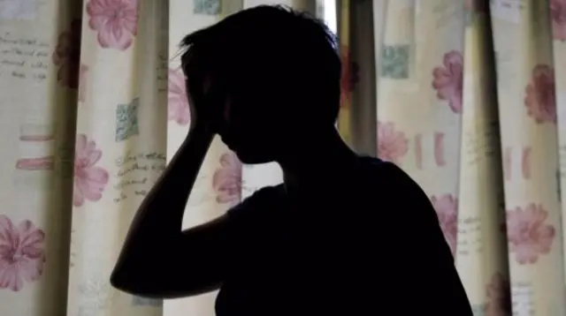 Silhouette of a woman