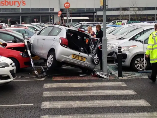 Car crash in Kidderminster