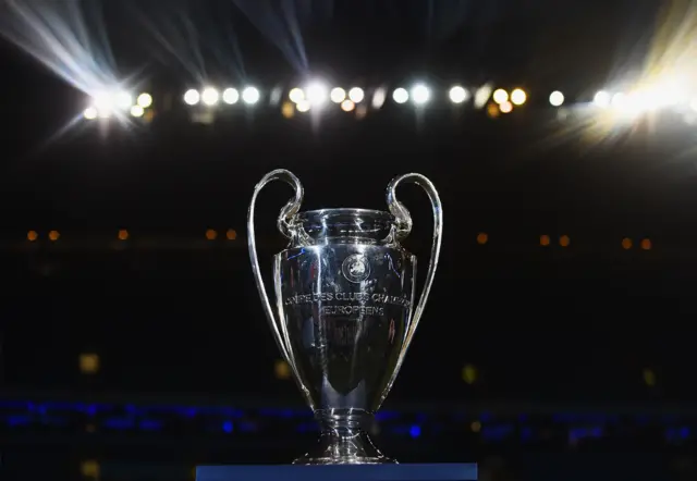 Champions League trophy