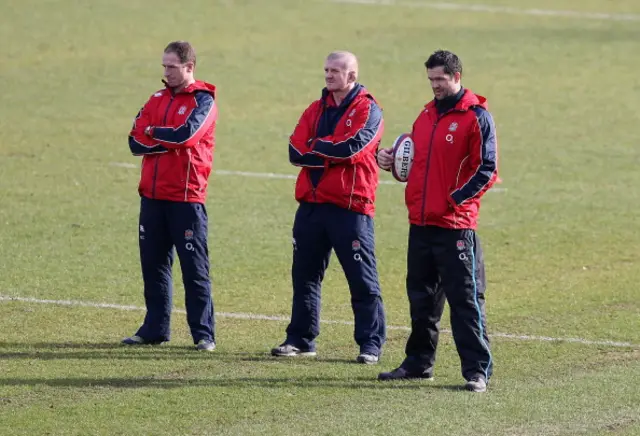 Mike Catt, Graham Rowntree, Andy Farrell