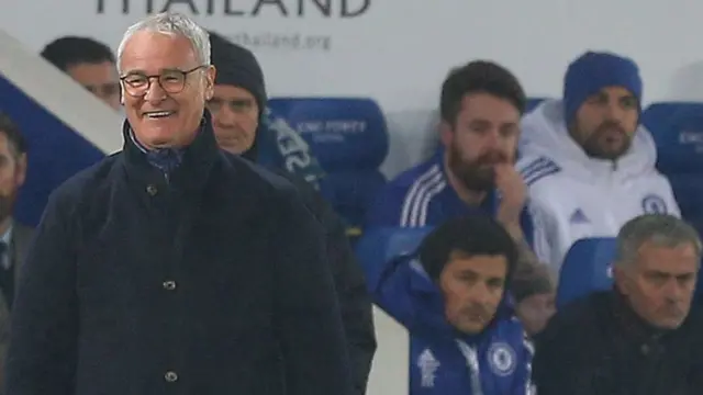 Claudio Ranieri and Jose Mourinho