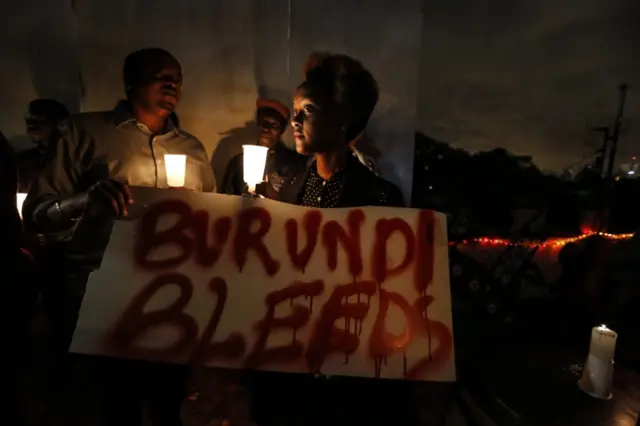 Kenya vigil