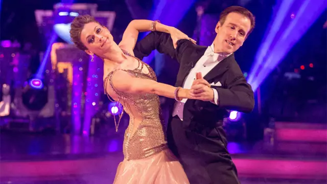 Katie Derham and Anton Du Beke