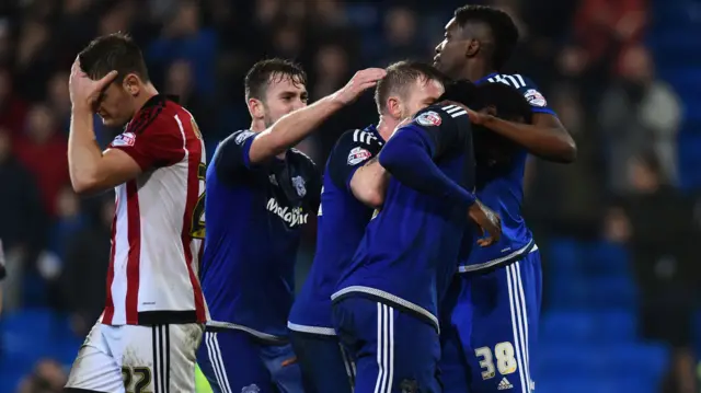 Kenwyne Jones celebrates