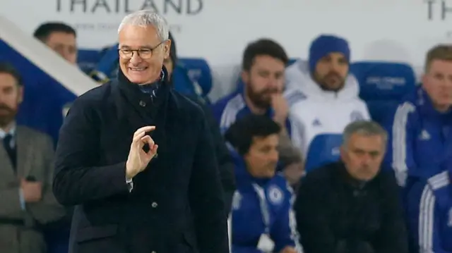 Claudio Ranieri and Jose Mourinho