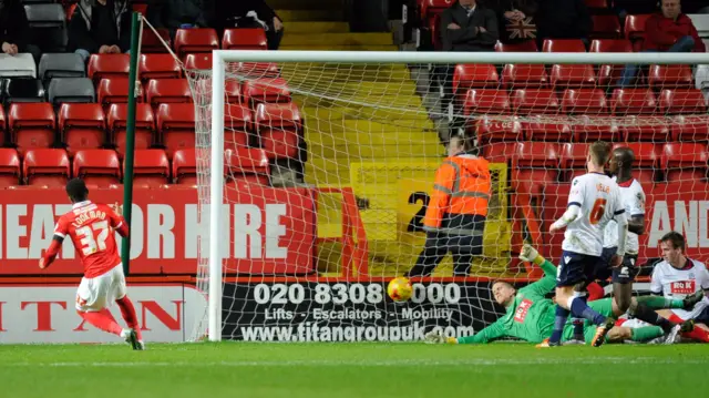 Ademola Lookman scores