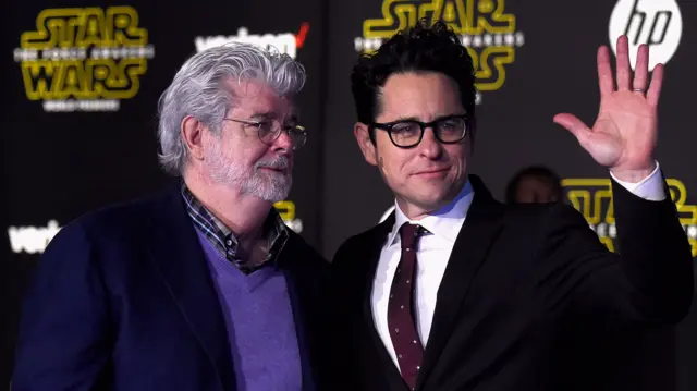 George Lucas and JJ Abrams