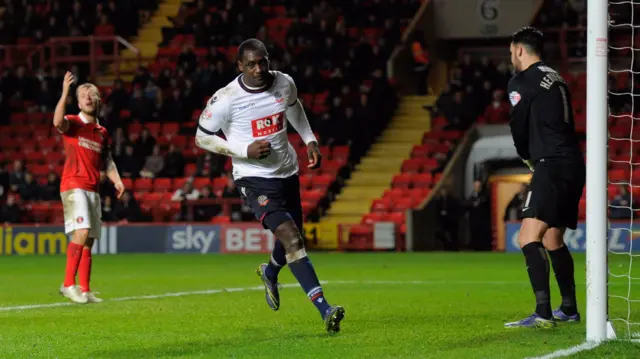 Emile Heskey celebrates