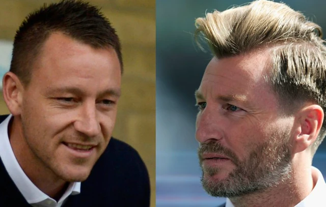 John Terry and Robbie Savage