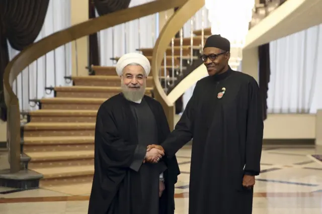 Presidents Rouhani and Buhari