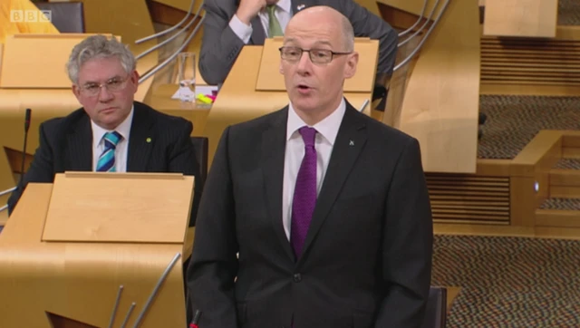 Finance Secretary John Swinney