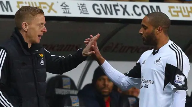 Garry Monk & Ashley Williams