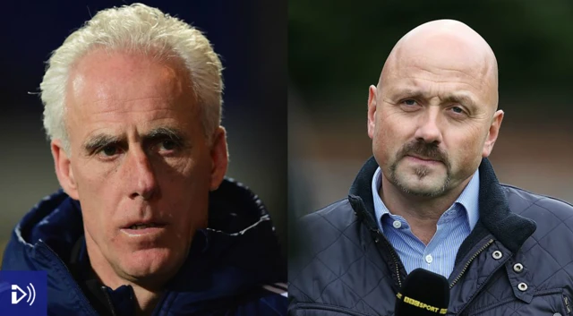 Mick McCarthy and Mark Clemmit