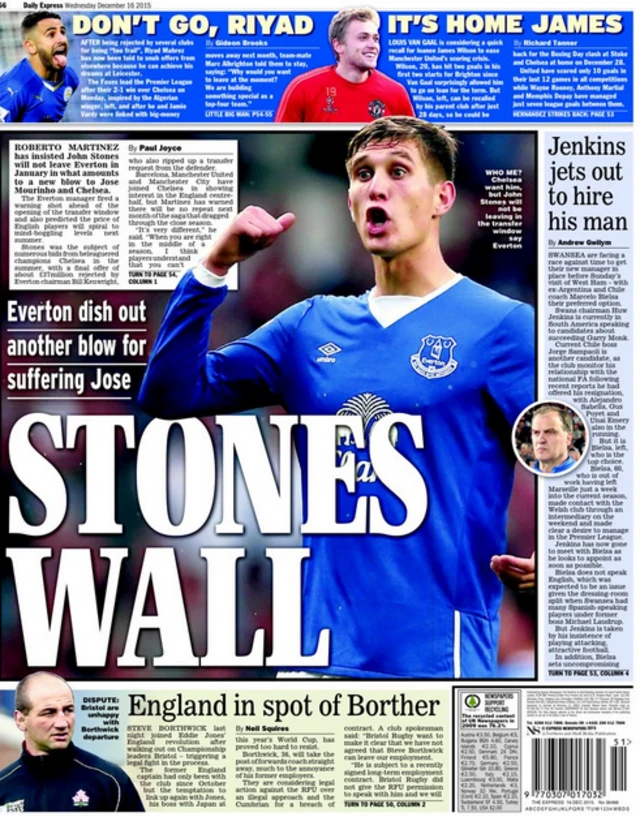 Express back page