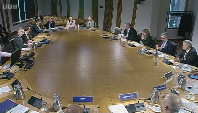 Infrastructure and Capital Investment committee take evidence on the Scottish Water Annual Report and Accounts 2014/15