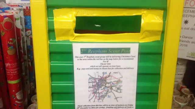 Reepham scout postbox