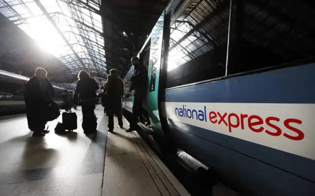 National Express train