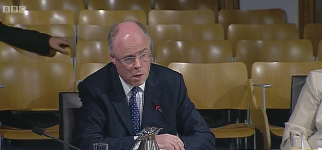 Scottish Water Chief Executive Douglas Millican