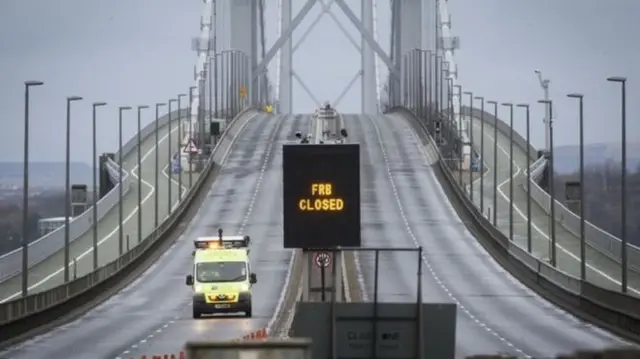 Forth Road Bridge closure