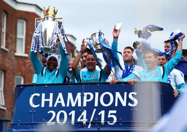 Chelsea Premier League winners