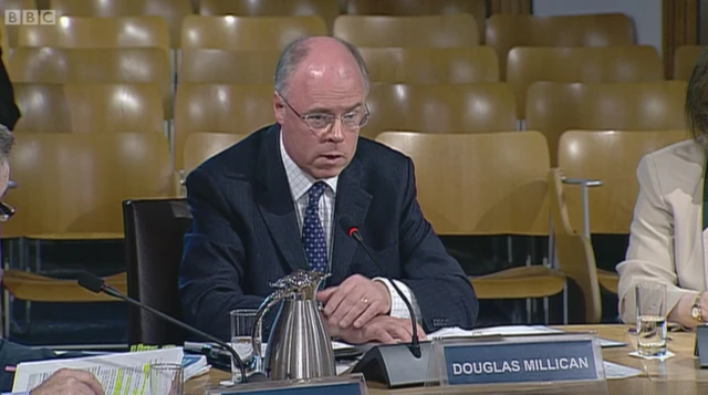 Scottish Water's Chief Executive Douglas Millican