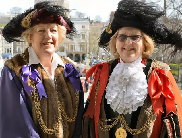 Norwich Lord Mayor and Sheriff