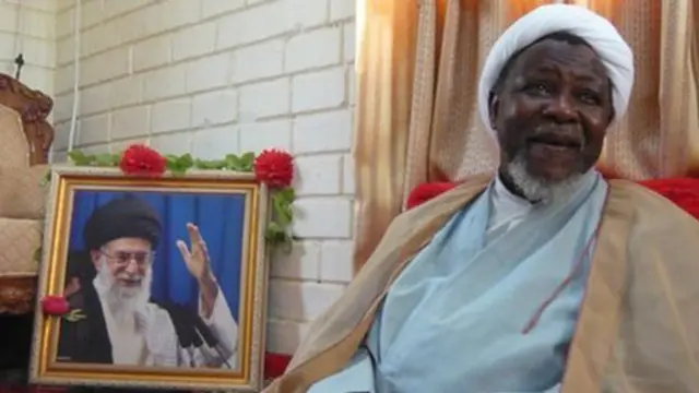 Sheikh Zakzaky, leader of the IMN, is inspired by Iran's Ayatollah Khomeini