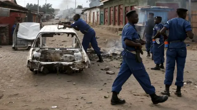 police in burundi