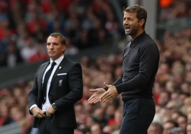 Brendan Rodgers and Tim Sherwood