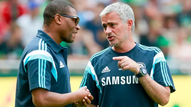 Michael Emenalo & Jose Mourinho