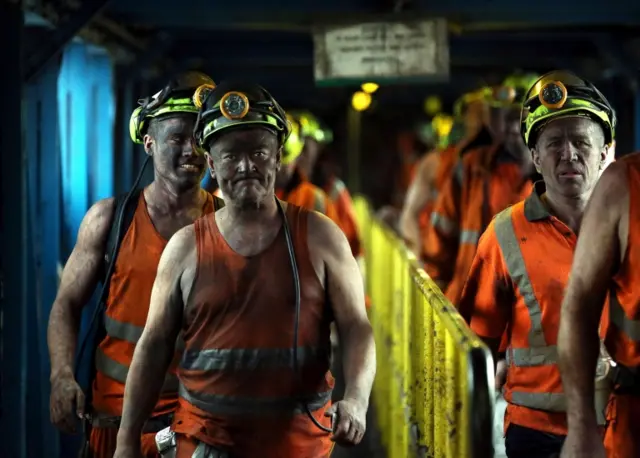 Miners finish last shift at Kellingley Colliery