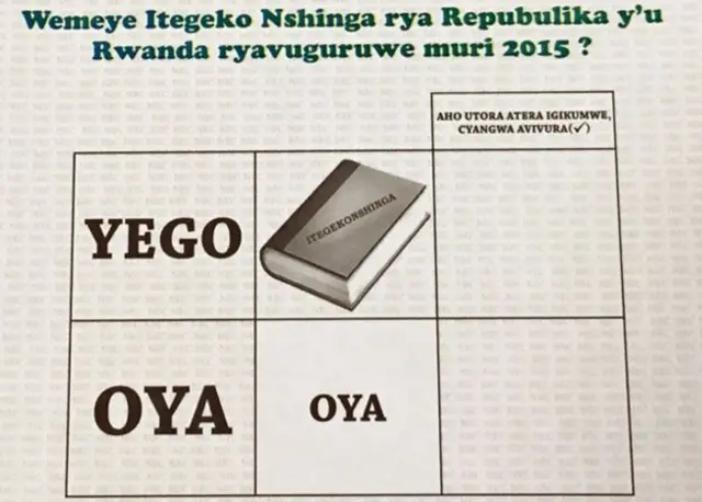 Ballot paper