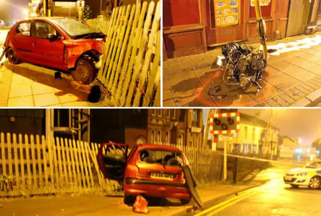 Horror crash in Leicester