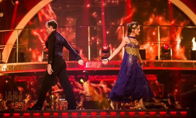 Katie and Anton's showdance