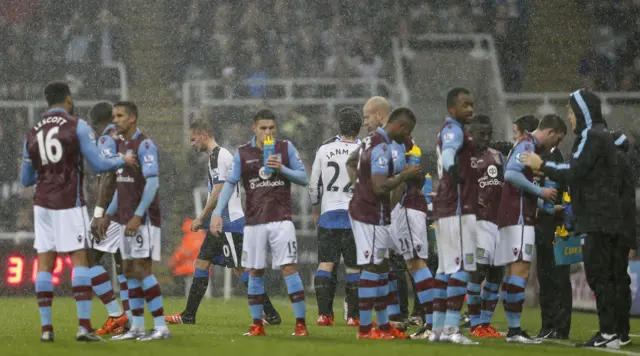 Newcastle United v Aston Villa